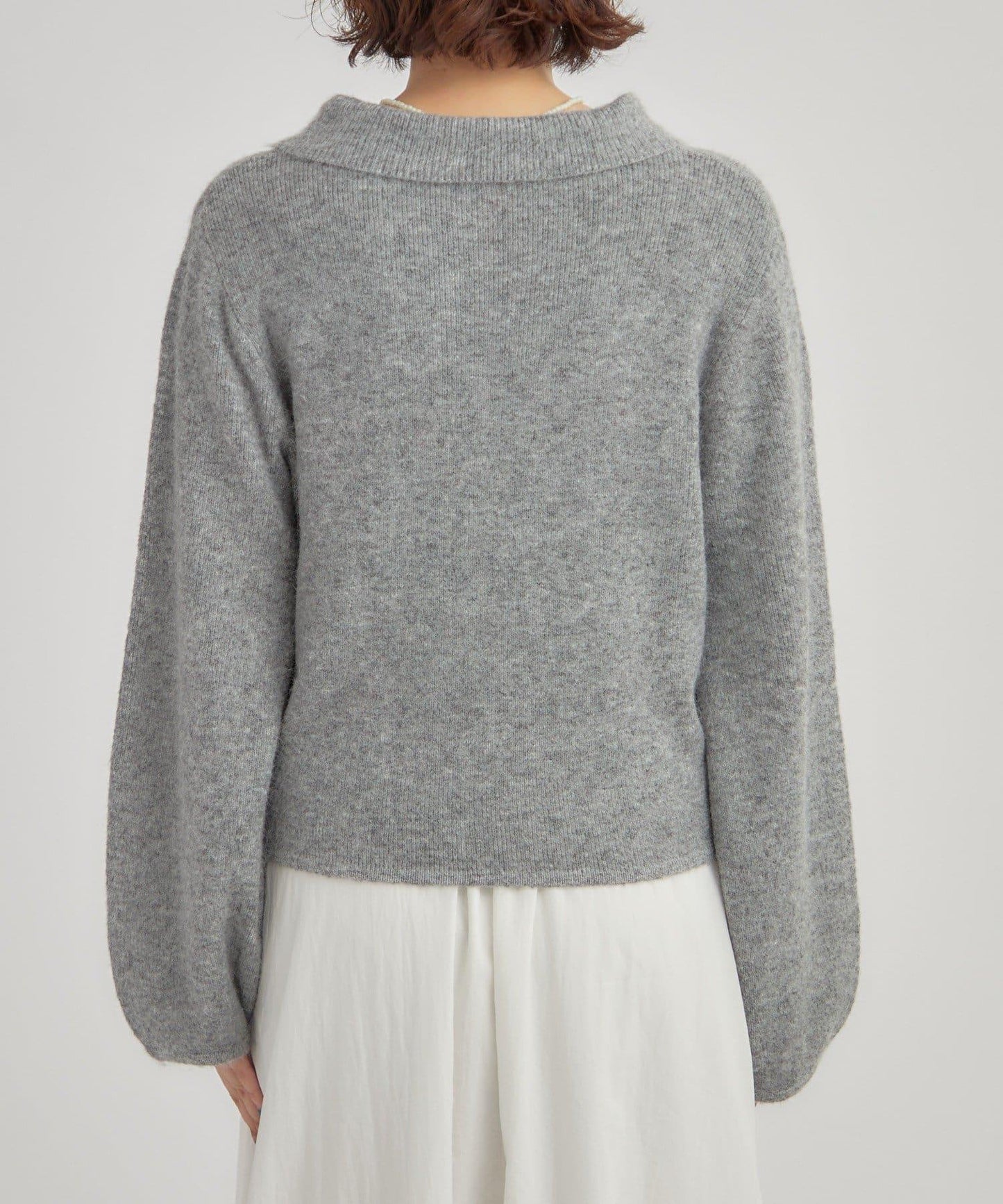 帶領長袖針織衫