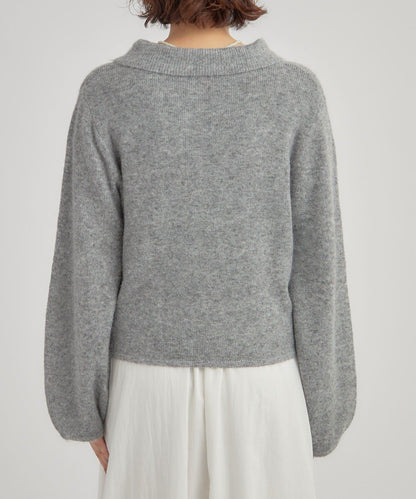 帶領長袖針織衫