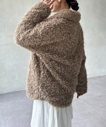 【U.S. POLO ASSN. 】仿毛外套