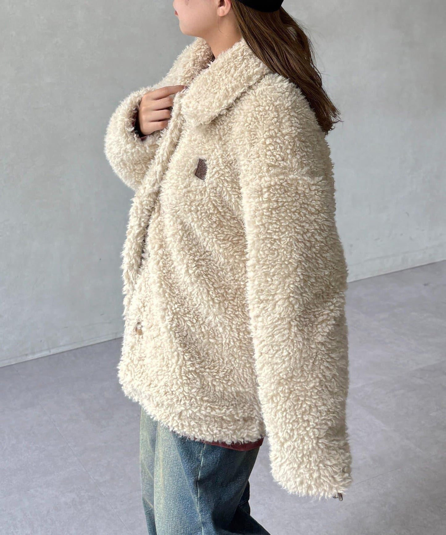 【U.S. POLO ASSN. 】仿毛外套