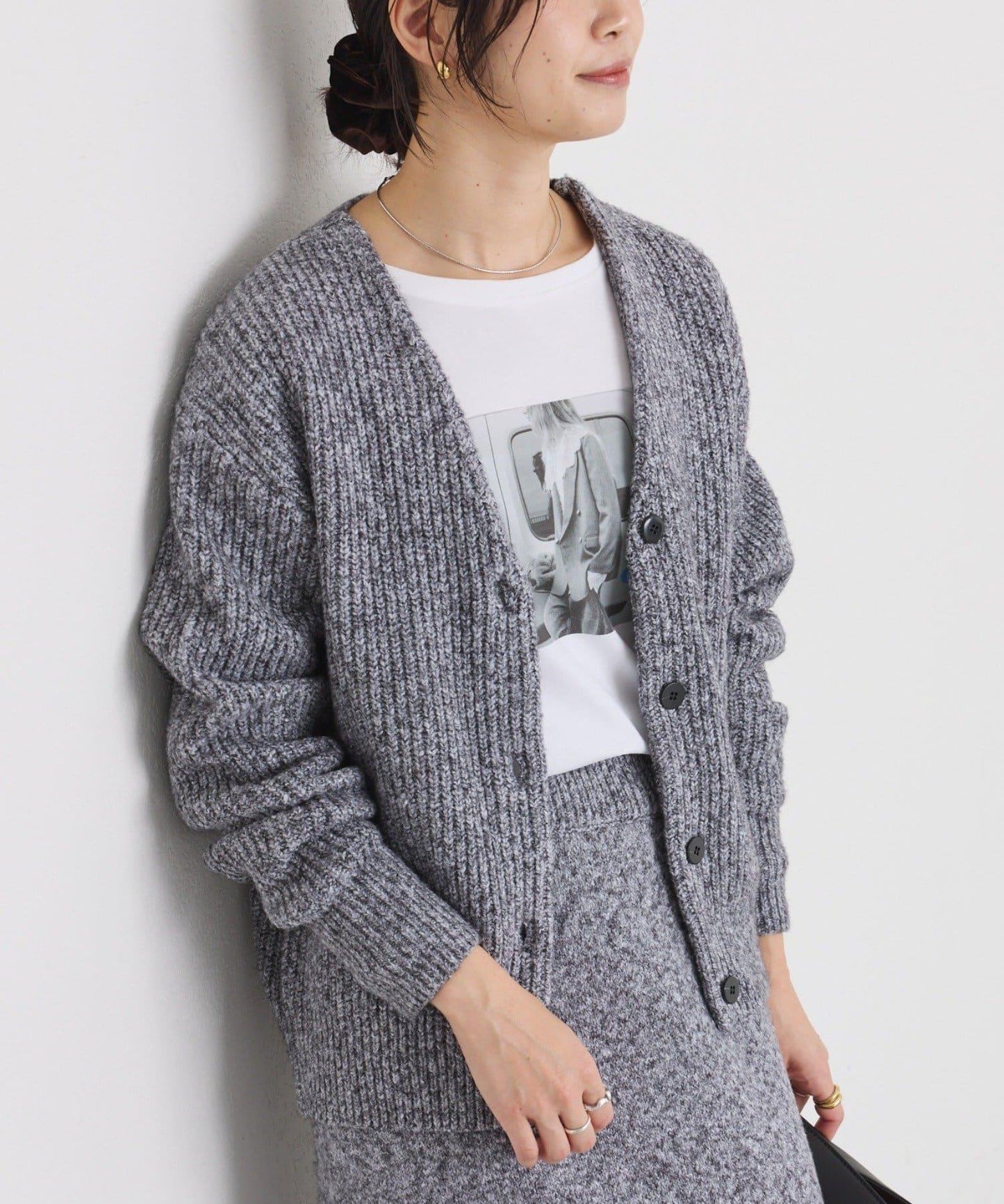 【可搭配套裝】圈圈紗線開衫/預計12月上旬發貨