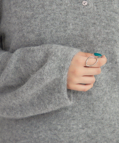 帶領長袖針織衫