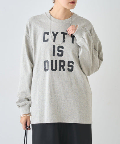 標誌印花長袖T恤