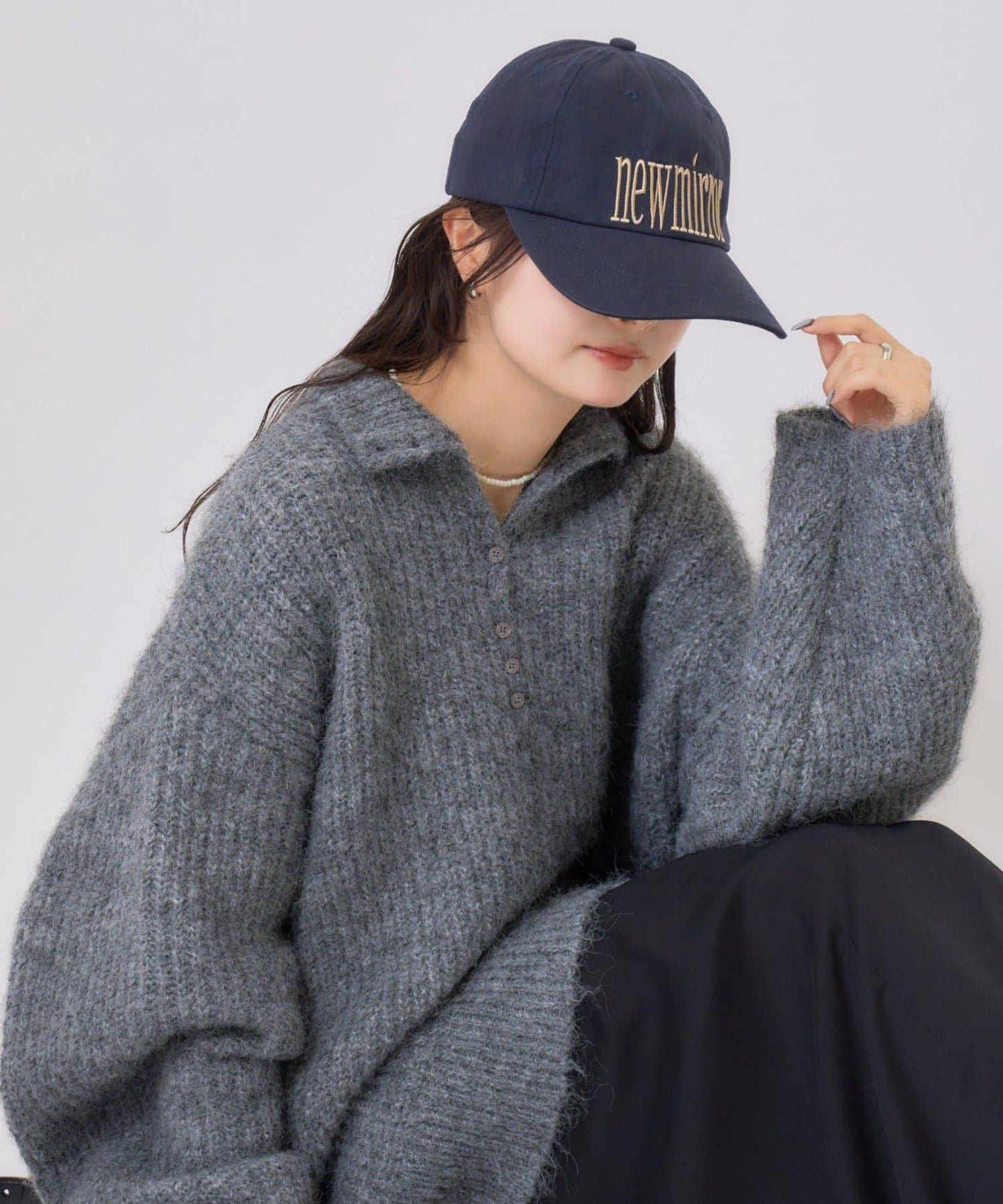 透視吊帶兩件套連衣裙