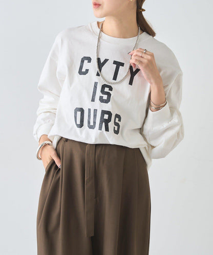 標誌印花長袖T恤