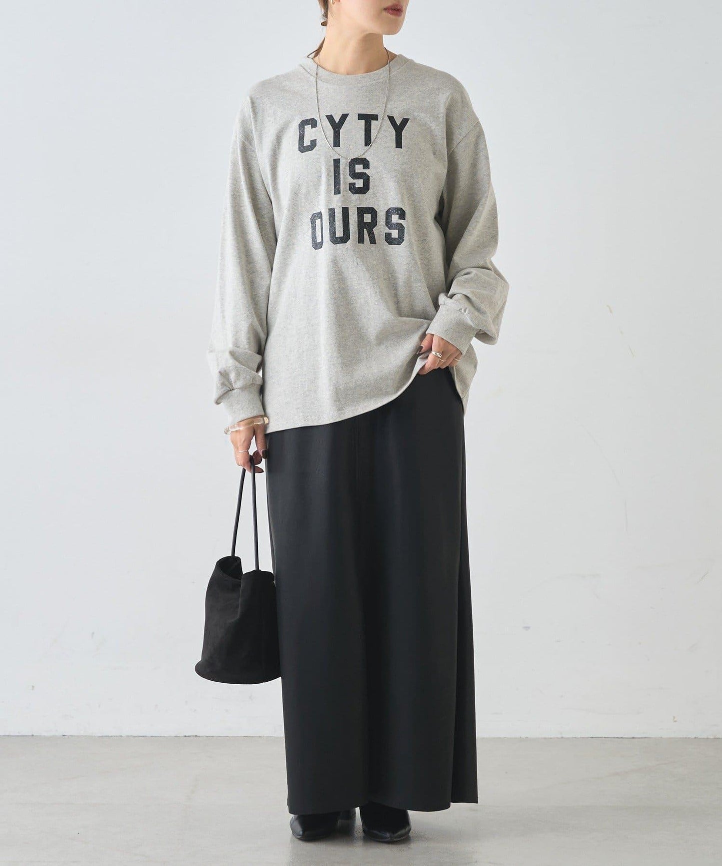 標誌印花長袖T恤