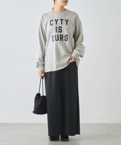 標誌印花長袖T恤