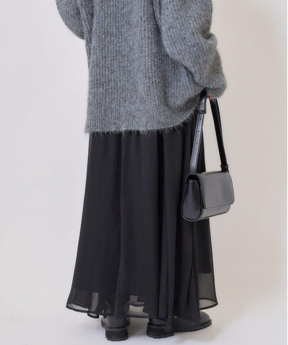 透視吊帶兩件套連衣裙