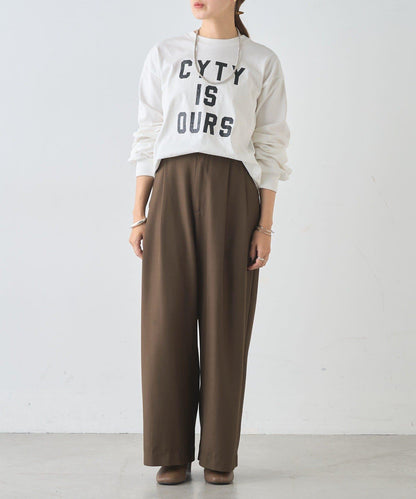 標誌印花長袖T恤