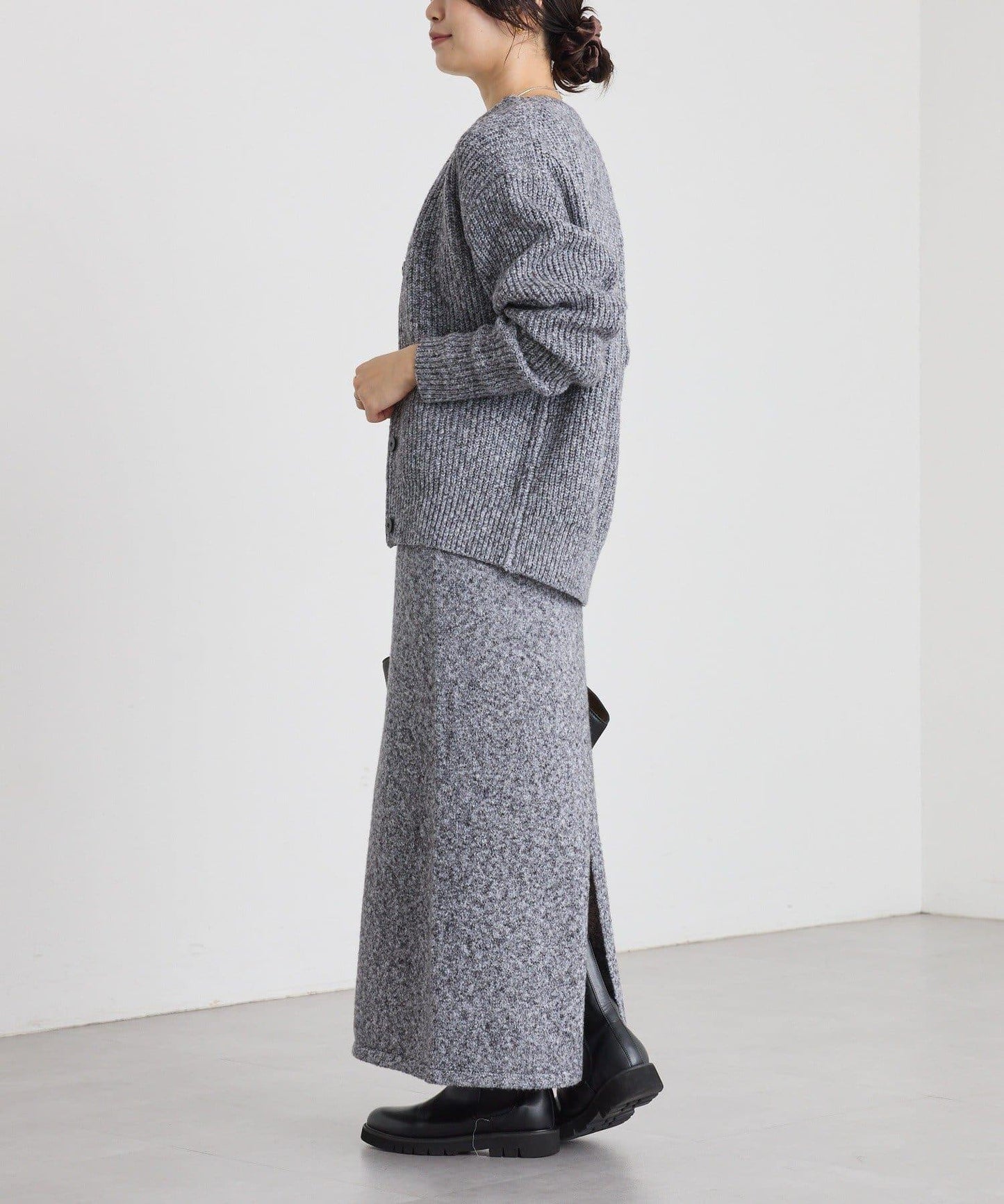 【可搭配套裝】圈圈紗線開衫/預計12月上旬發貨