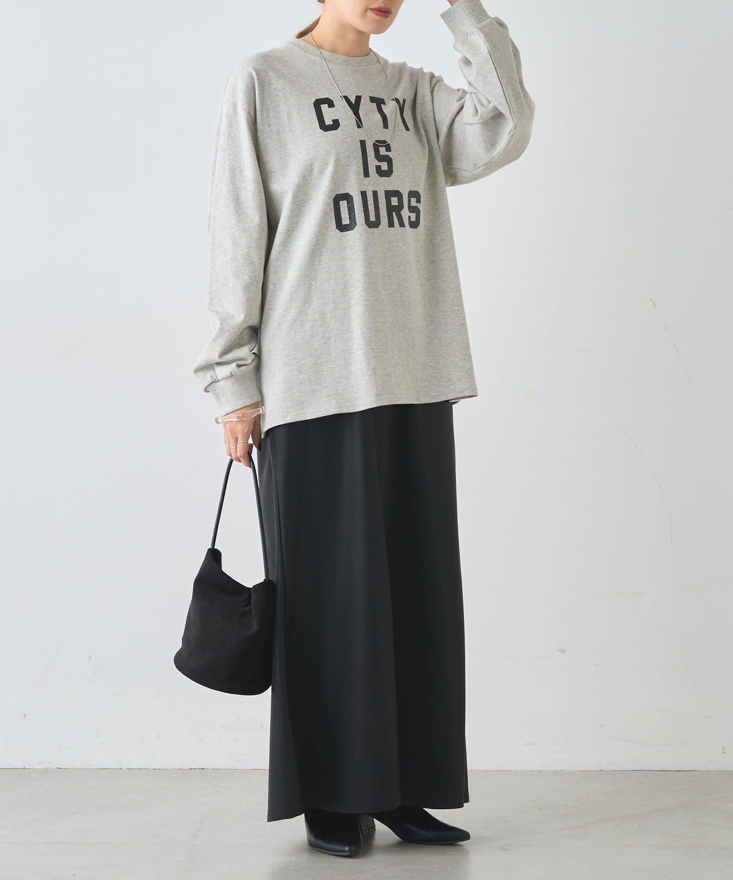 標誌印花長袖T恤