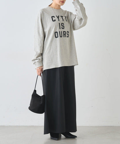 標誌印花長袖T恤