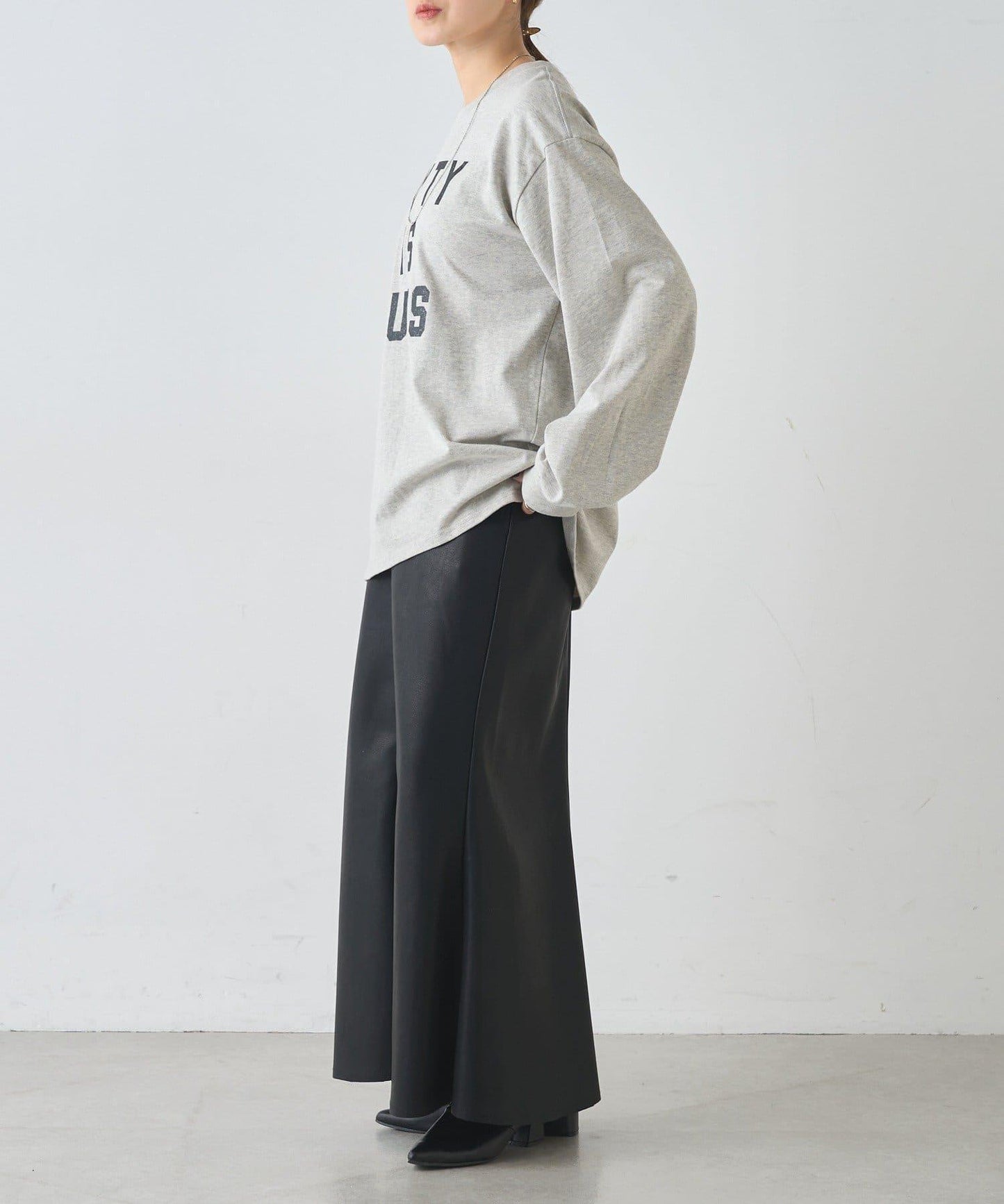 標誌印花長袖T恤