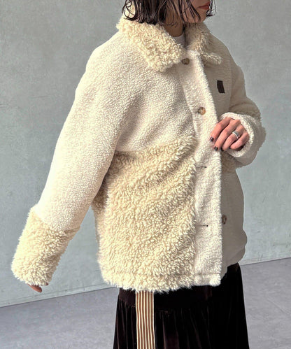 【U.S. POLO ASSN. 】仿毛外套