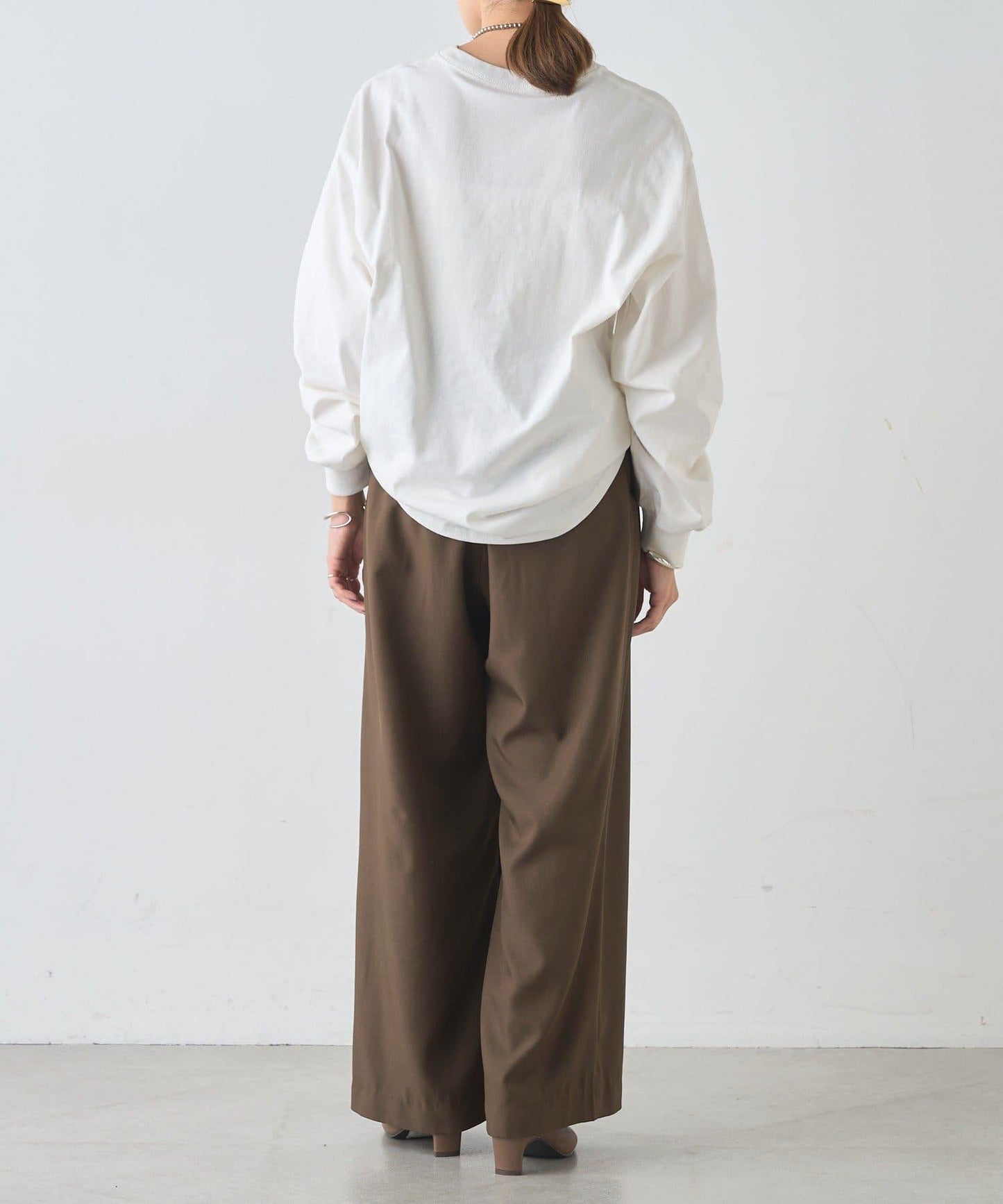 標誌印花長袖T恤