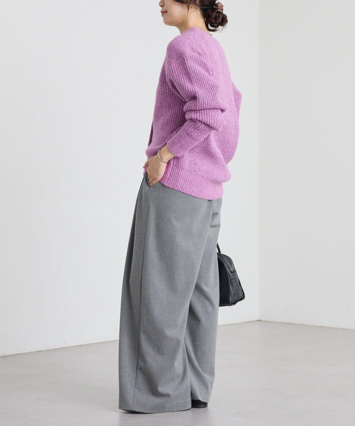 【可搭配套裝】圈圈紗線開衫/預計12月上旬發貨