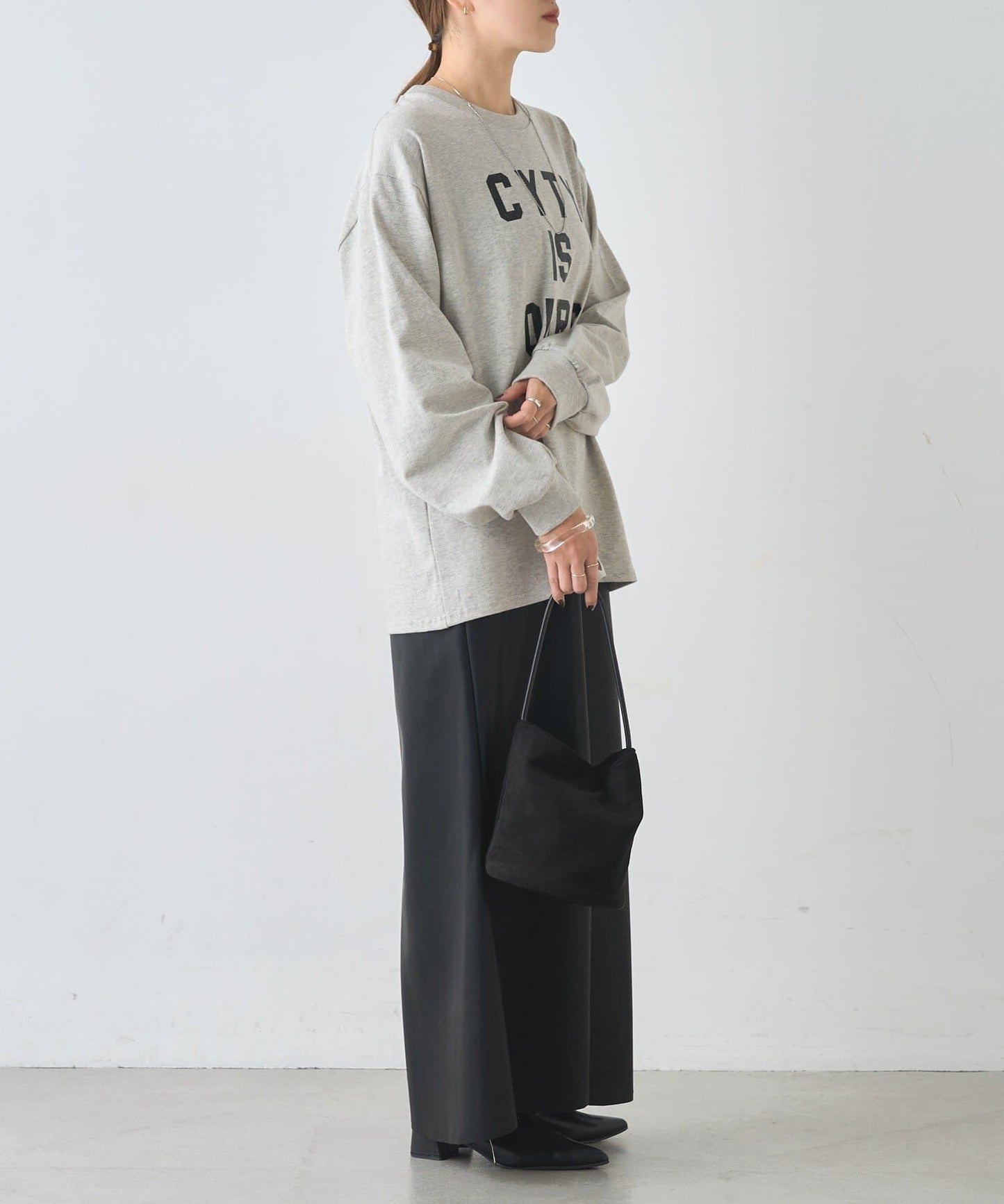 標誌印花長袖T恤