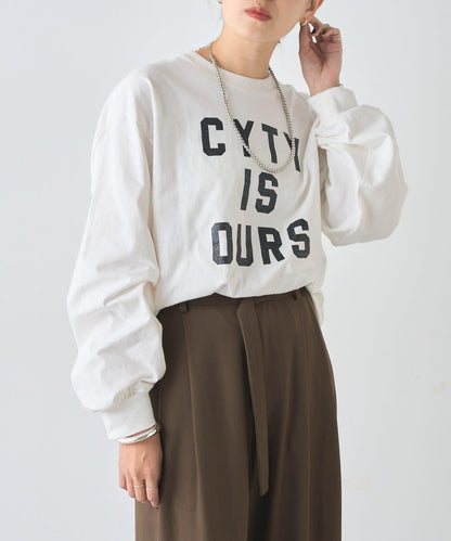 標誌印花長袖T恤