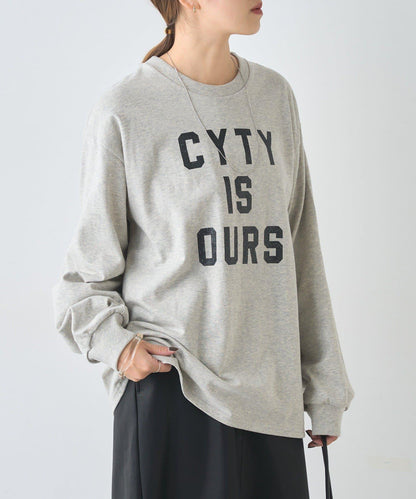 標誌印花長袖T恤