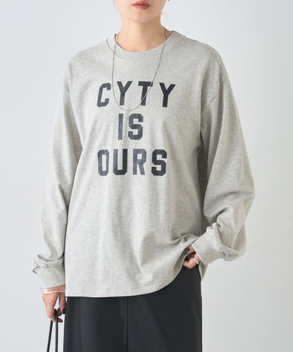 標誌印花長袖T恤