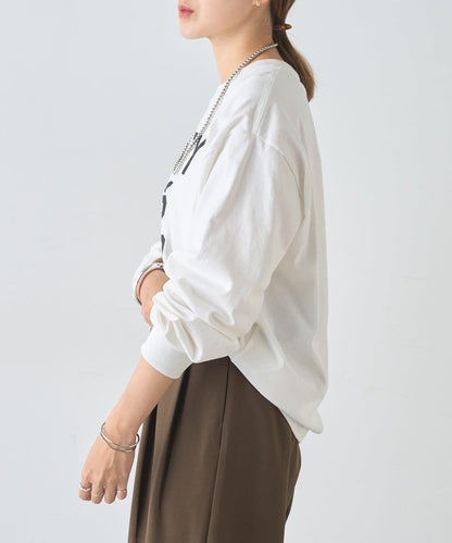 標誌印花長袖T恤