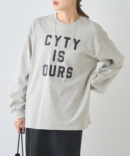 標誌印花長袖T恤