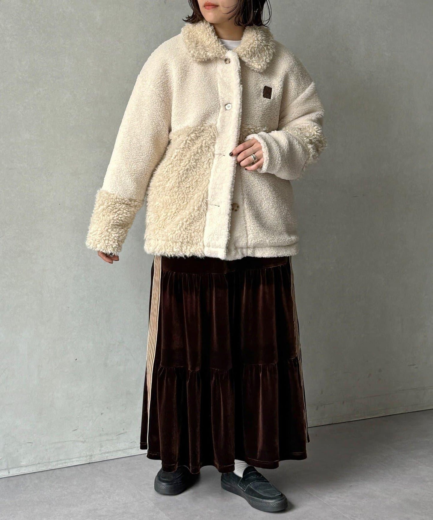 【U.S. POLO ASSN. 】仿毛外套