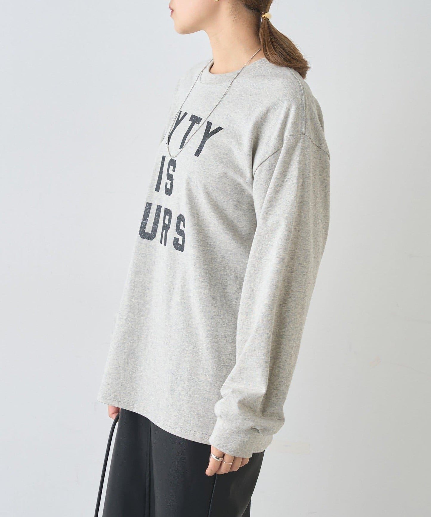 標誌印花長袖T恤