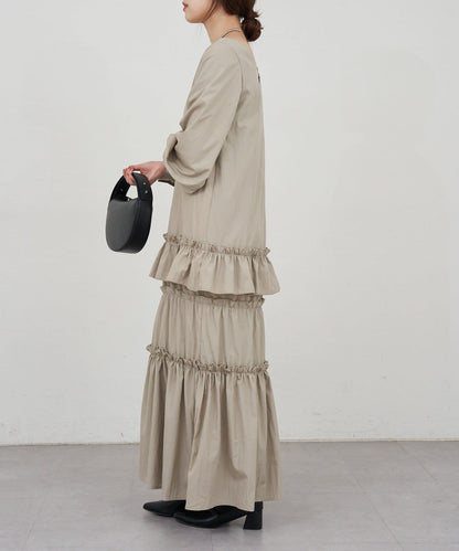 層疊連衣裙