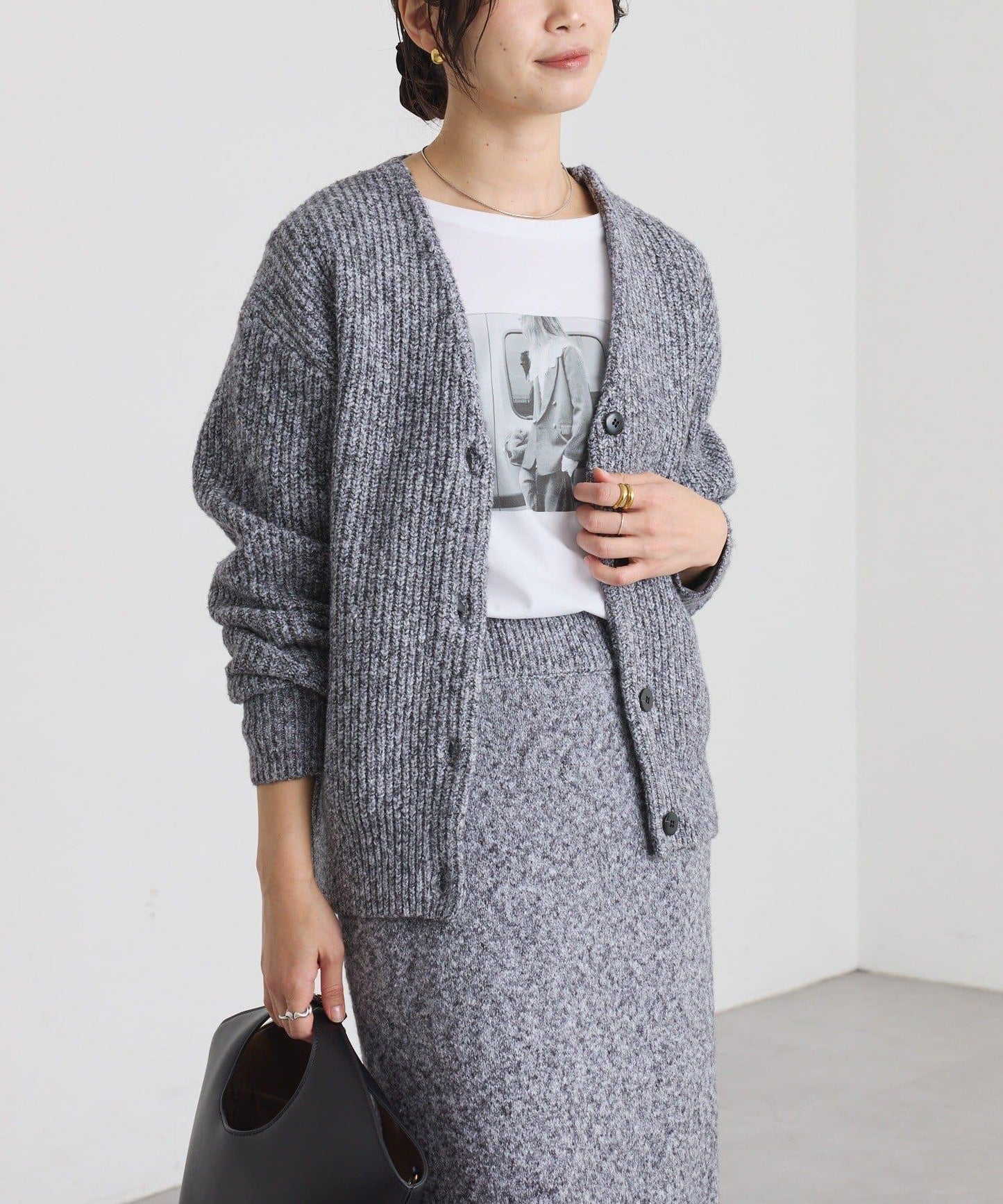 【可搭配套裝】圈圈紗線開衫/預計12月上旬發貨