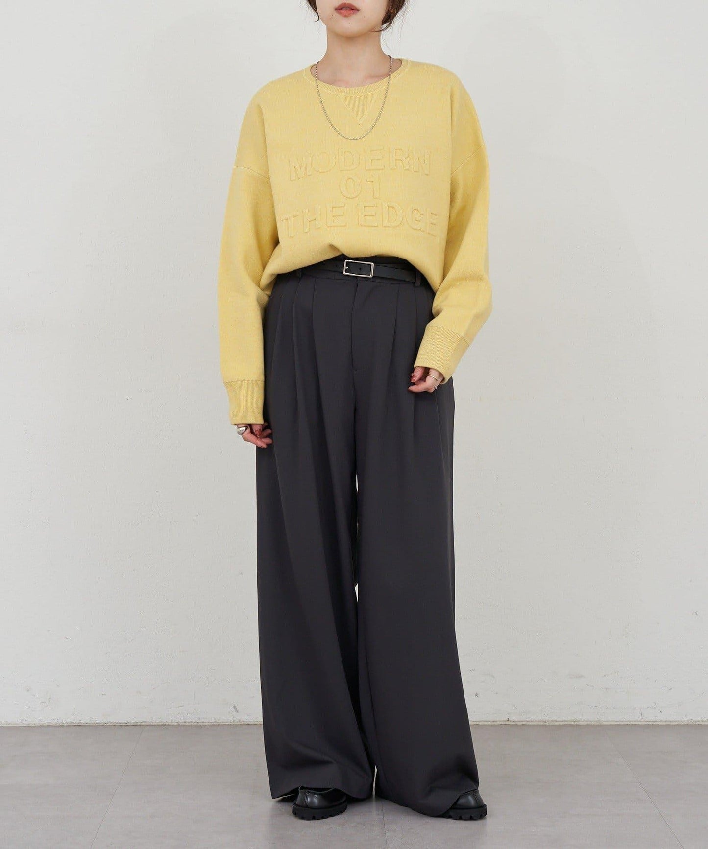 壓花工藝針織衫