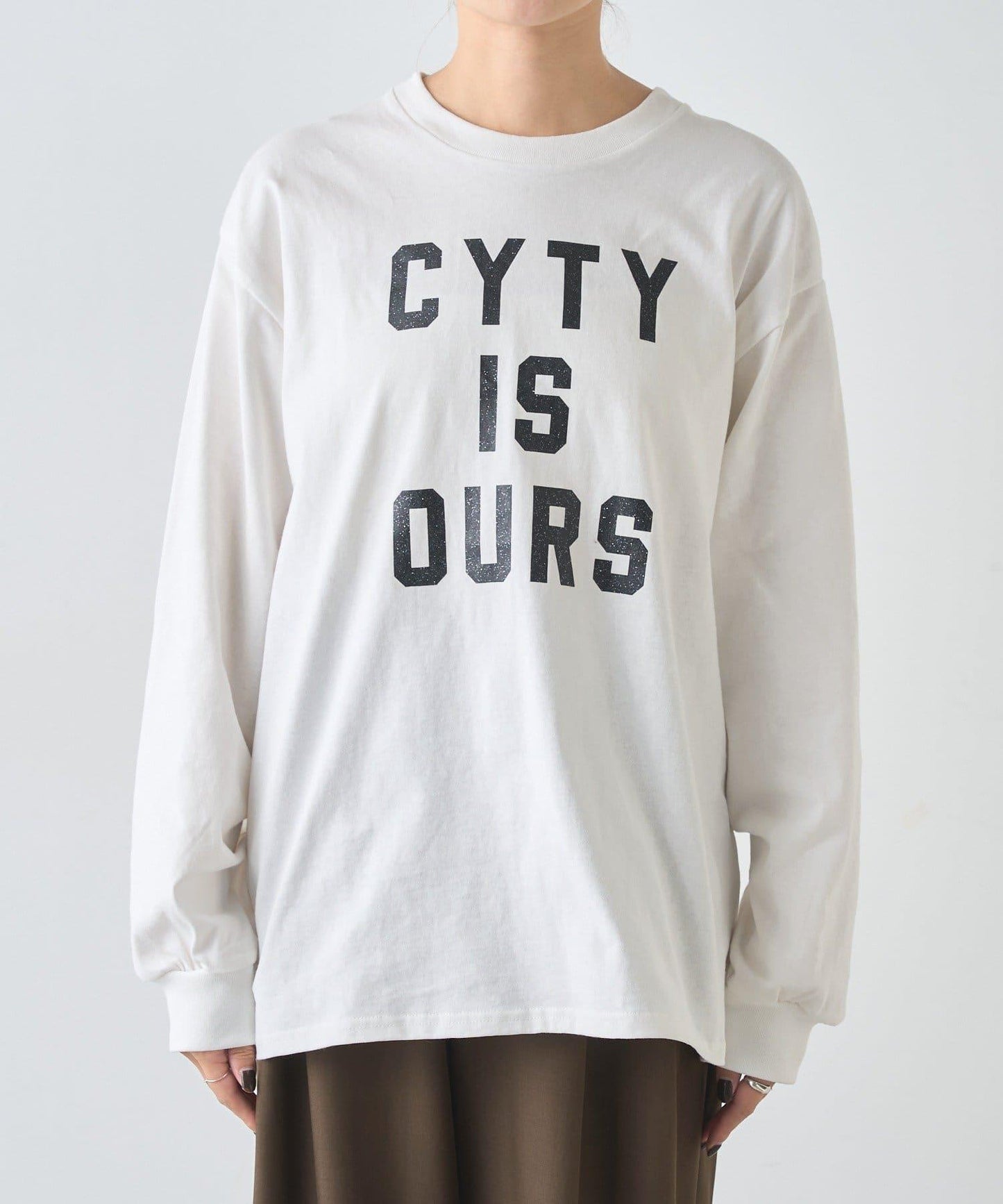 標誌印花長袖T恤