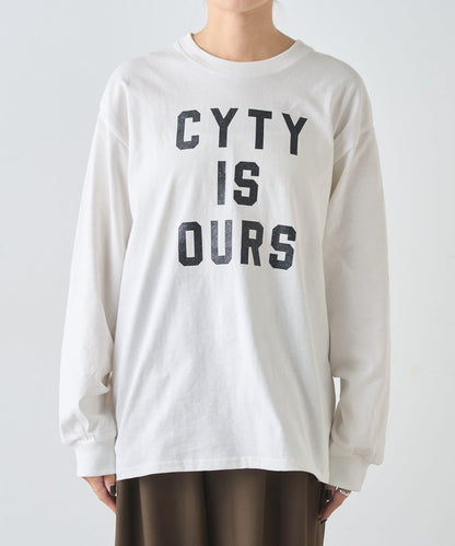 標誌印花長袖T恤