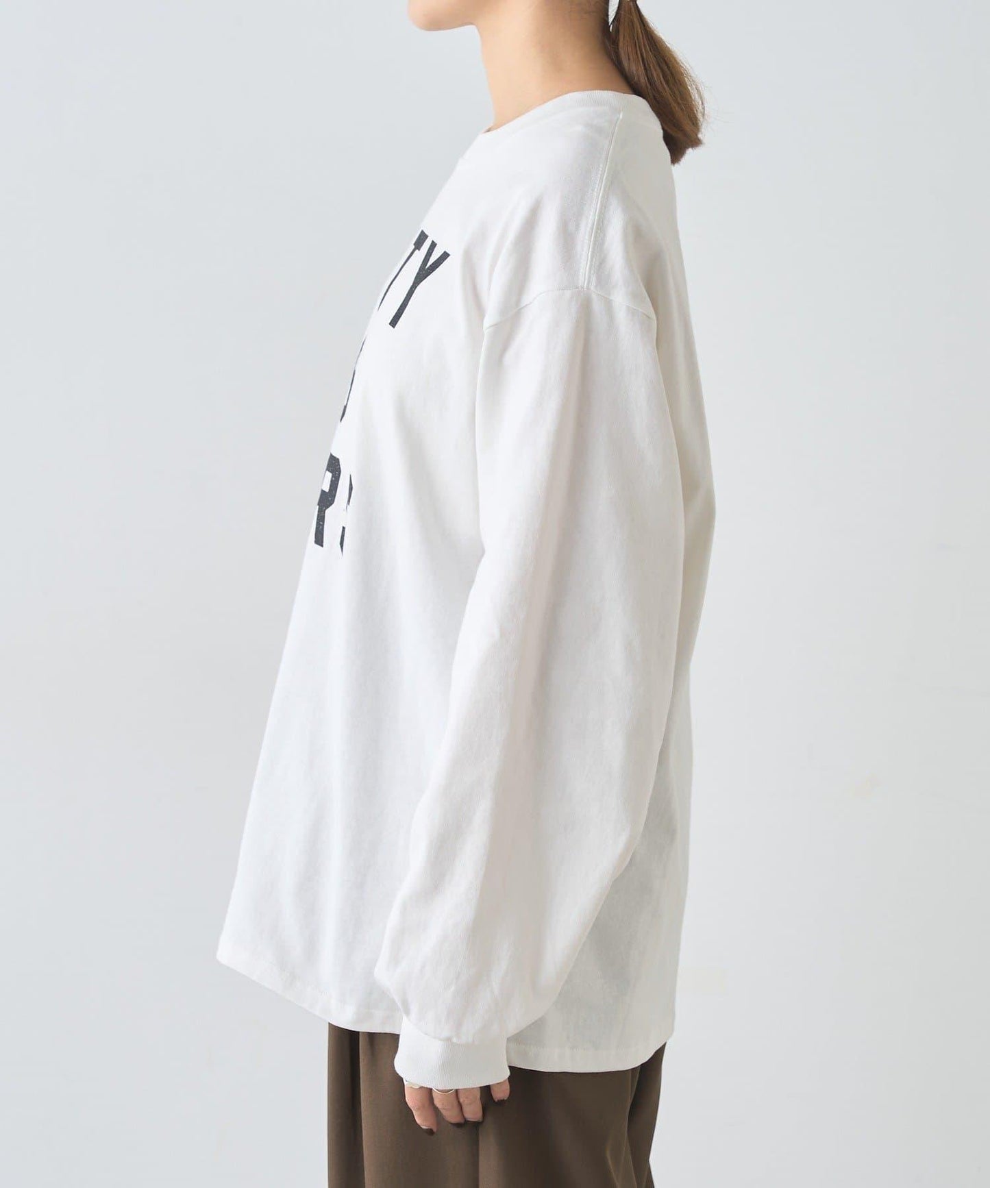 標誌印花長袖T恤