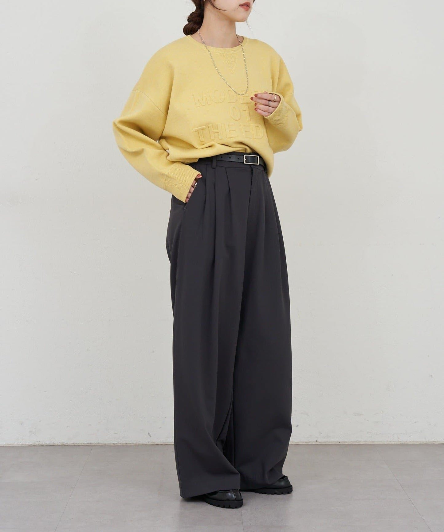 壓花工藝針織衫