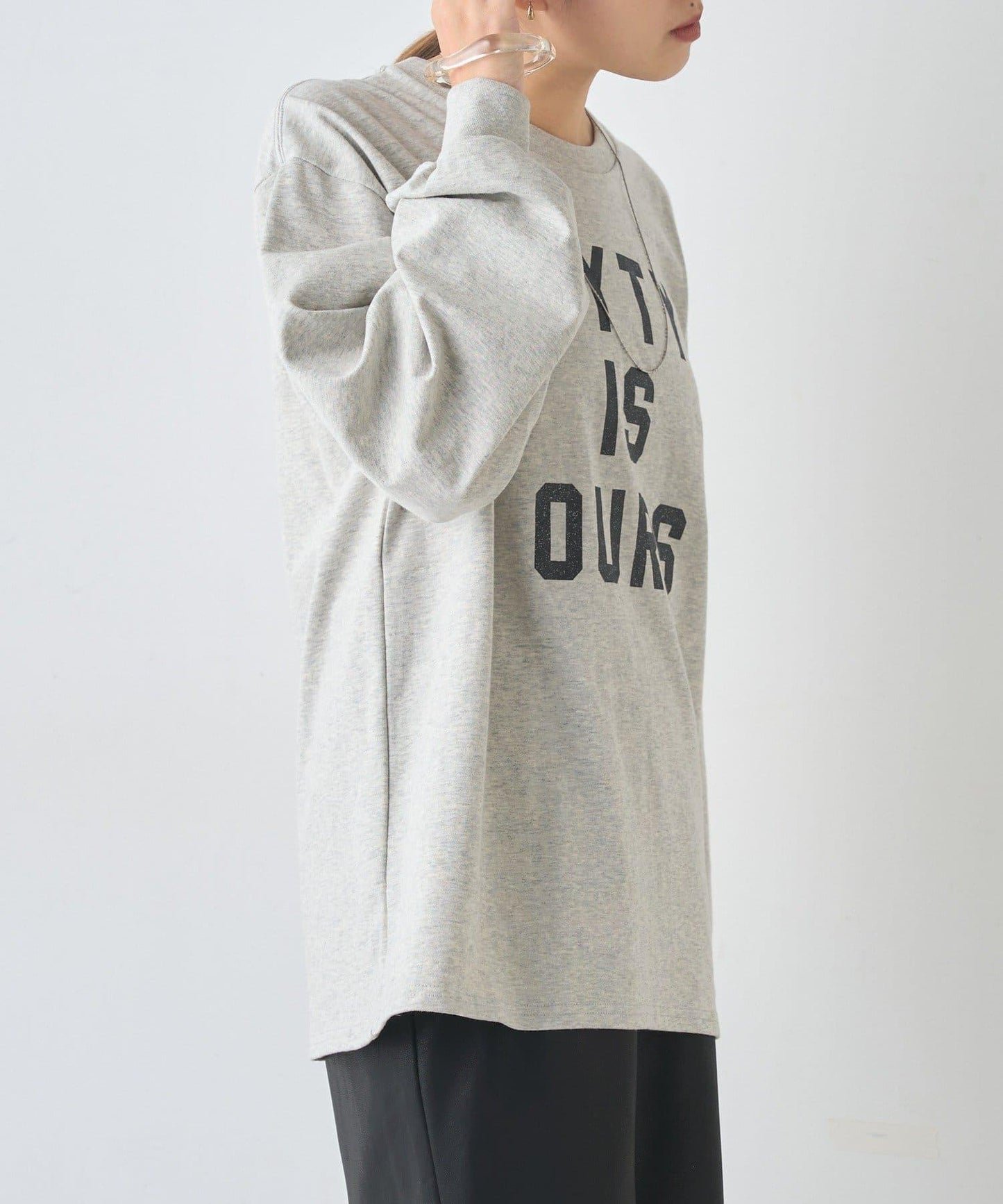 標誌印花長袖T恤