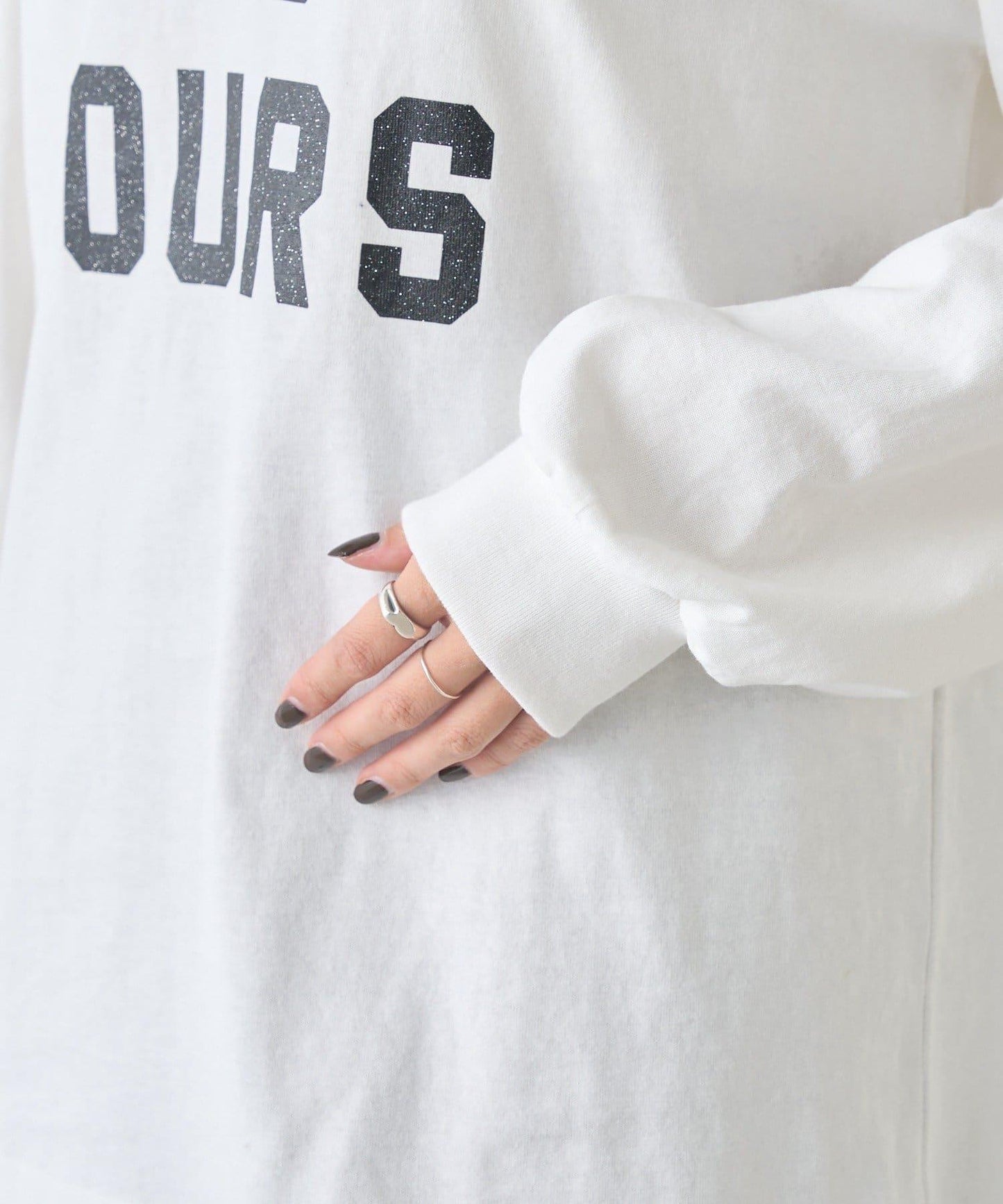 標誌印花長袖T恤