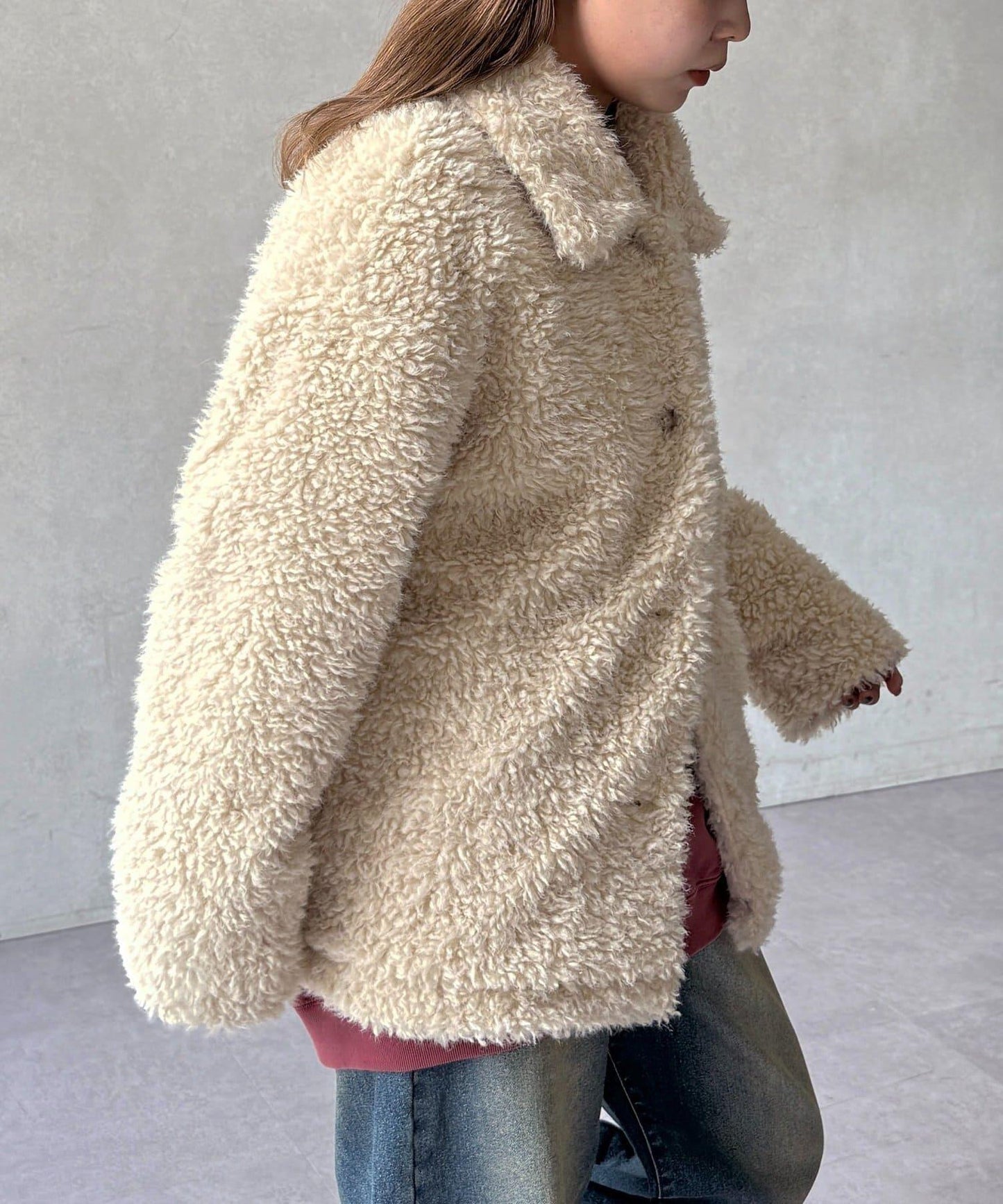 【U.S. POLO ASSN. 】仿毛外套