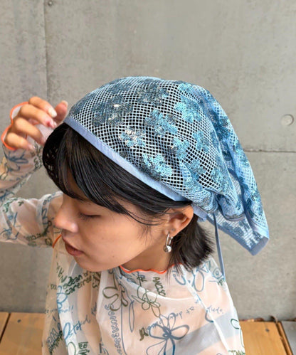 【CIAOPANIC TYPY】H.S亮片三角圍巾