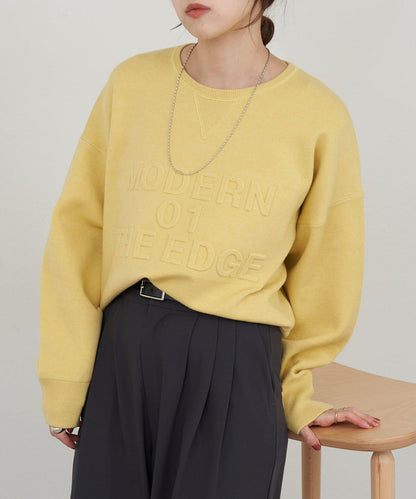 壓花工藝針織衫