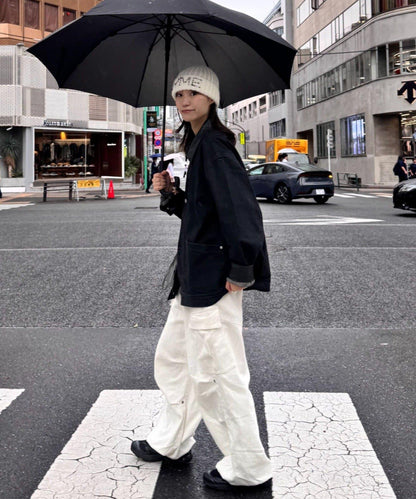 【UNISEX】刺繡logo針織帽