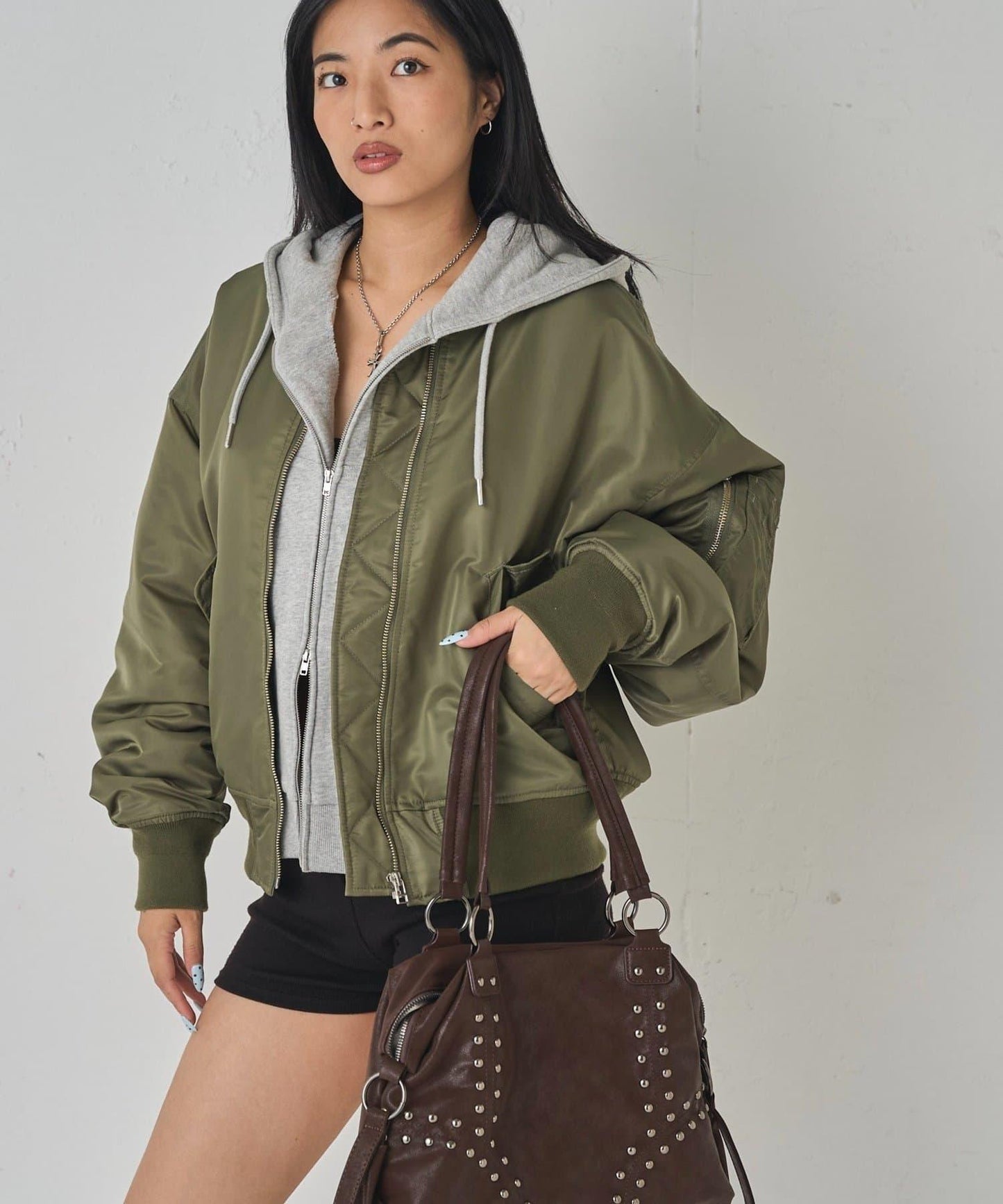 Sourcream飛行員夾克MA1