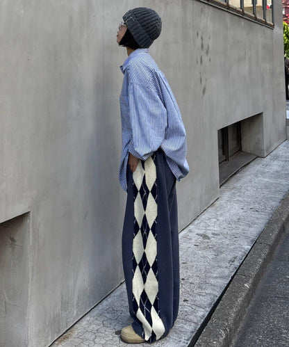 【UNISEX】刺繡logo針織帽