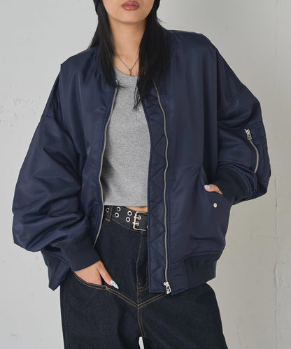 Sourcream飛行員夾克MA1