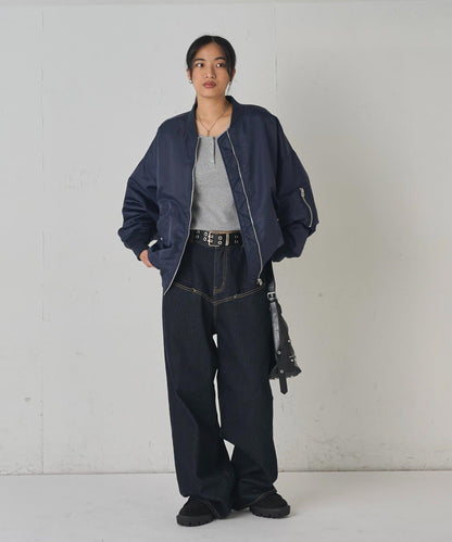 Sourcream飛行員夾克MA1