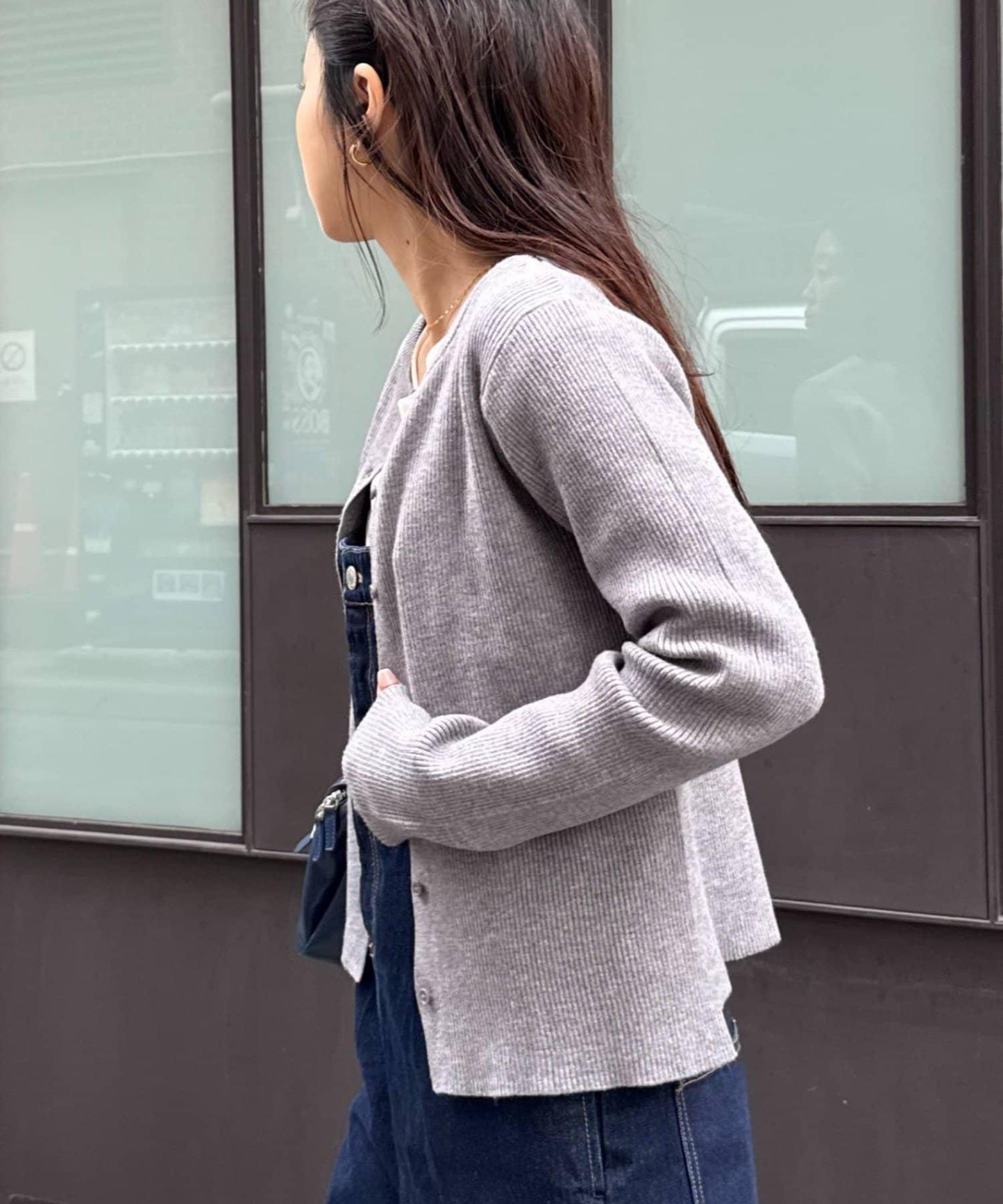 2WAY防起球針織開衫