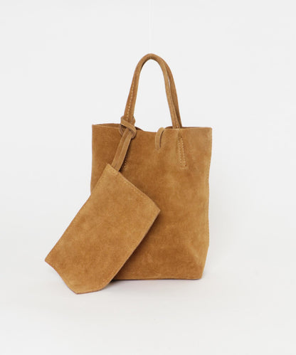 麂皮迷你托特包