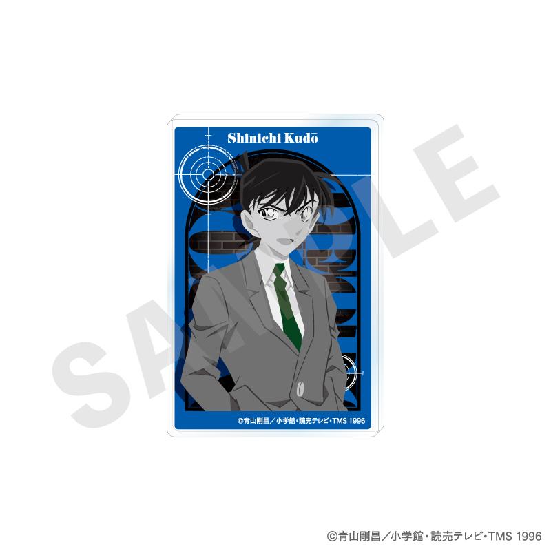 《名偵探柯南》_塗鴉風系列 盲盒亞克力卡片 單色版（共10款）【BOX／10個裝】