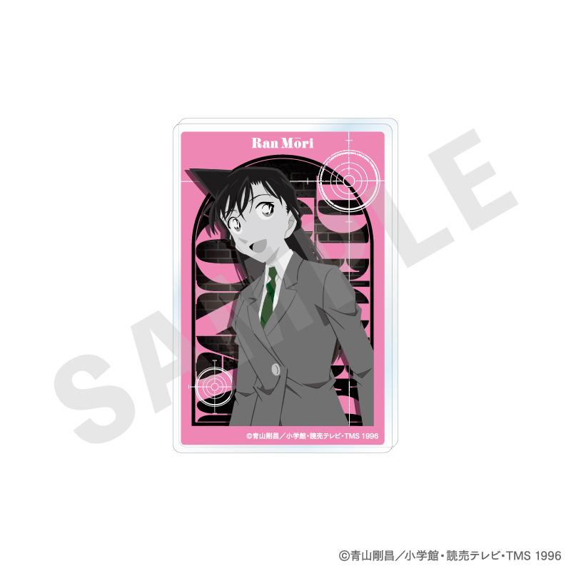 《名偵探柯南》_塗鴉風系列 盲盒亞克力卡片 單色版（共10款）【BOX／10個裝】