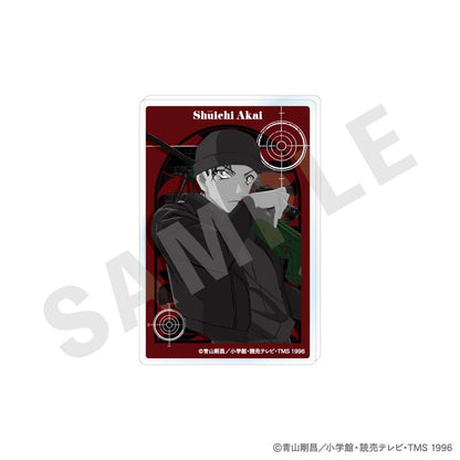 《名偵探柯南》_塗鴉風系列 盲盒亞克力卡片 單色版（共10款）【BOX／10個裝】